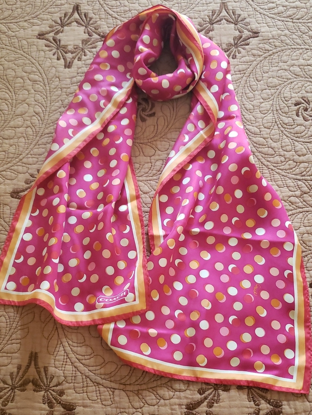 Coach Signature Scarf